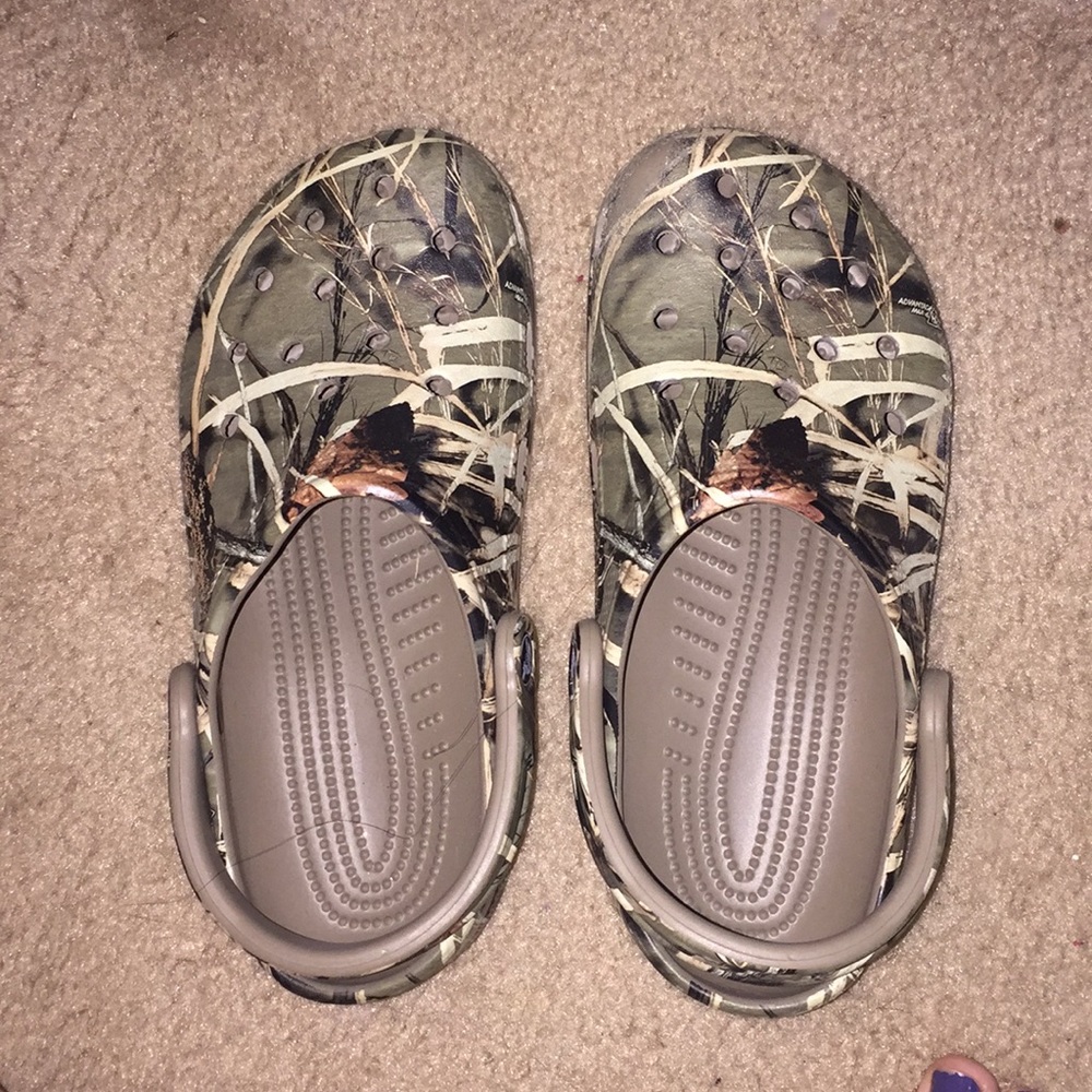 crocs. new. worn once.